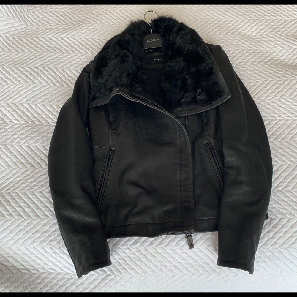 Rudsak leather coat